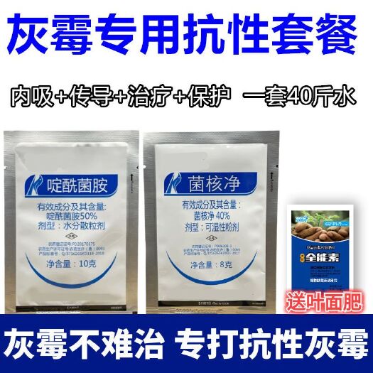 民权县抗性灰霉病专用药杀菌剂正品啶酰菌胺菌核净异菌脲腐霉利番茄葡萄