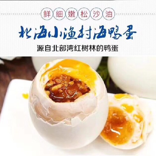 北海海鸭蛋 箱装 食用 正宗北海海鸭蛋 支持一件代发