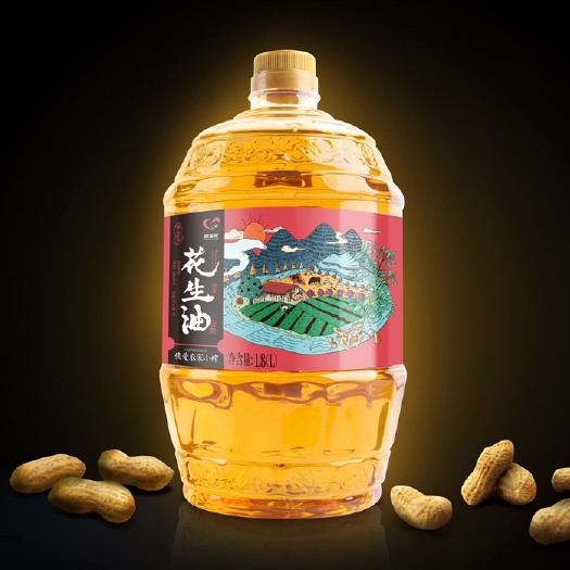 深圳 农家小炸花生油 
