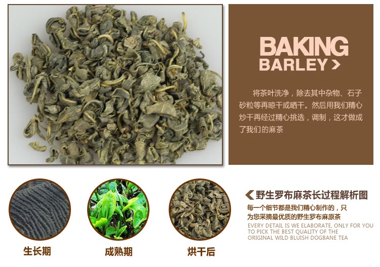 新疆罗布麻茶 特级 罐装 老人茶，支持批零