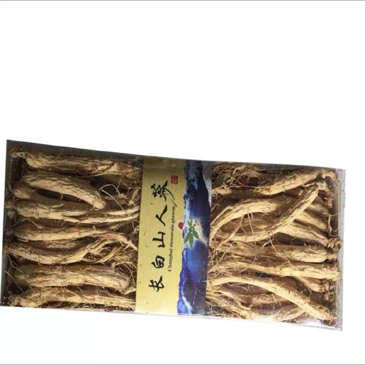 长白山人参 原参半斤足干白参生晒无硫包邮250克净重