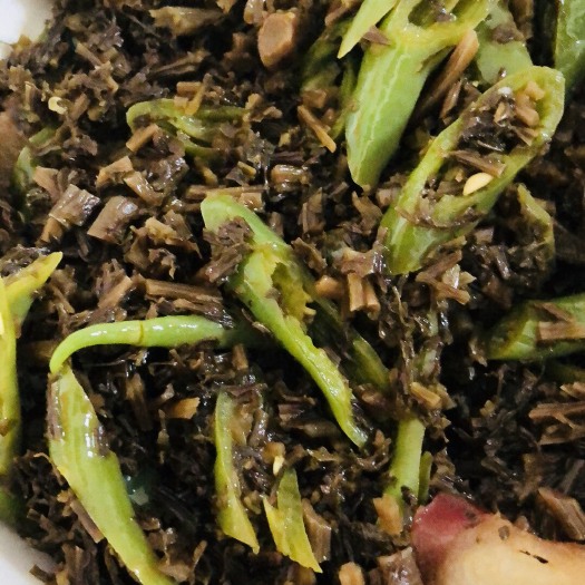 洞口县 农家自制咸菜荠菜干