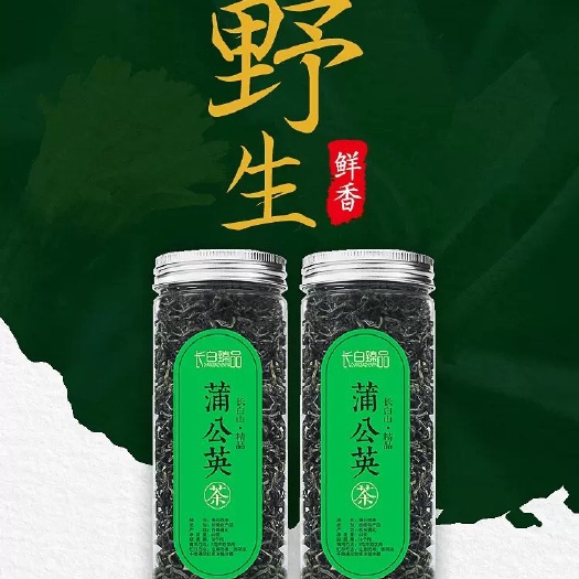 蒲公英茶 蒲公英叶茶，买1罐送1罐，买2罐送3罐，