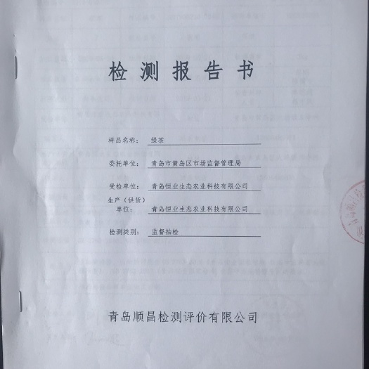 青岛 绿茶