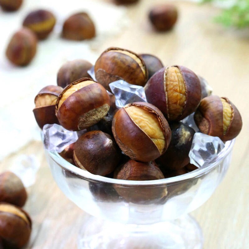 〖迁西冰板栗〗冰栗子迁西大标，口感清凉香甜，炒栗店