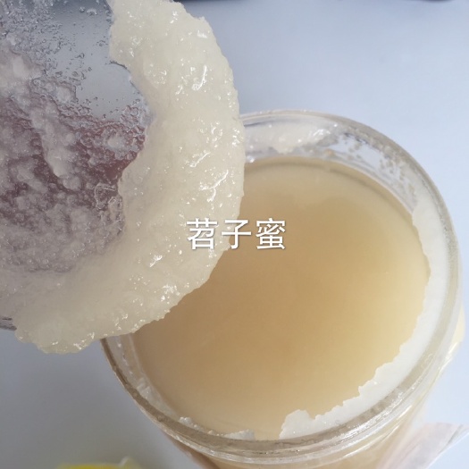 雪脂莲蜂蜜 苕子蜜（也称雪脂莲）因其结晶雪白如雪而得名，具有养颜等功