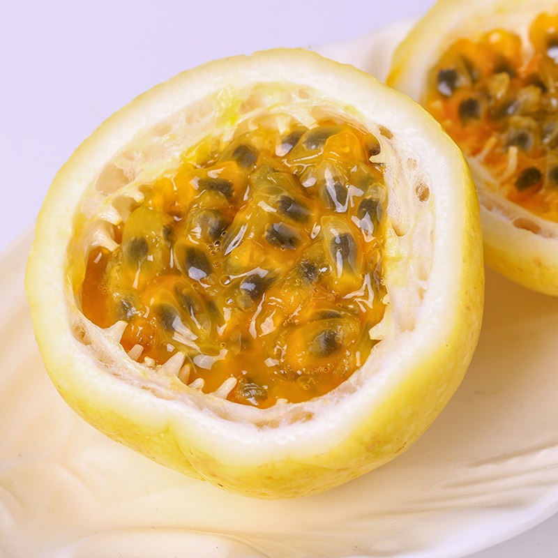 钦蜜9号黄金百香果新鲜西番莲鸡蛋小中大特大果5斤包邮送开果器