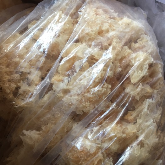 古田县银耳大块，银耳花纯银耳叶块 少量根 火锅拌菜