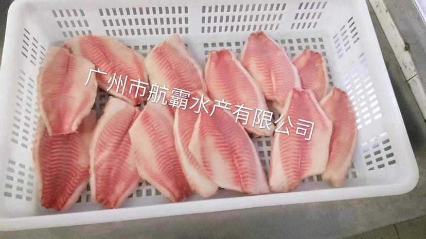 湛江 厂家直销 干冰生鲷鱼片 3-5 5-7 5kg一箱