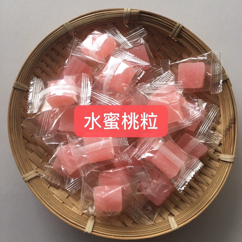 榴莲糖 南抖音，北快手，网红食品这里有，马来西亚水果粒。