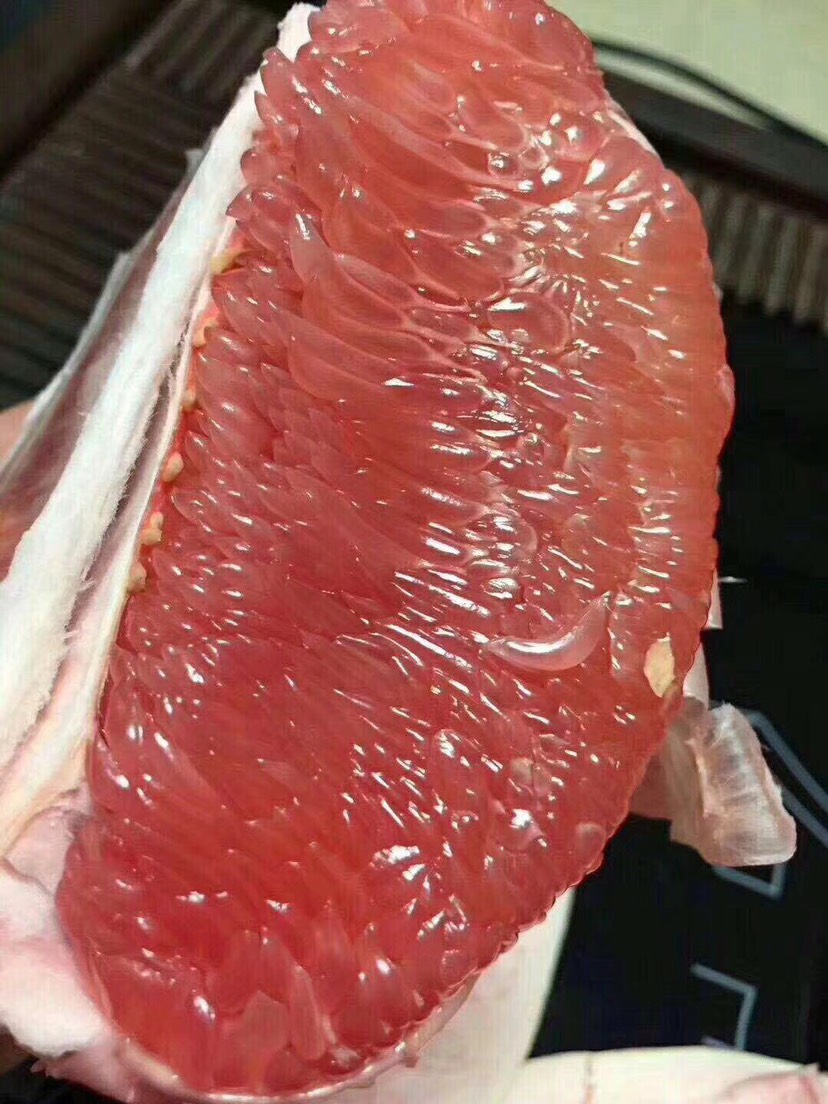  福建平和红心柚管溪蜜柚新鲜水果红肉红柚子带箱5斤包邮