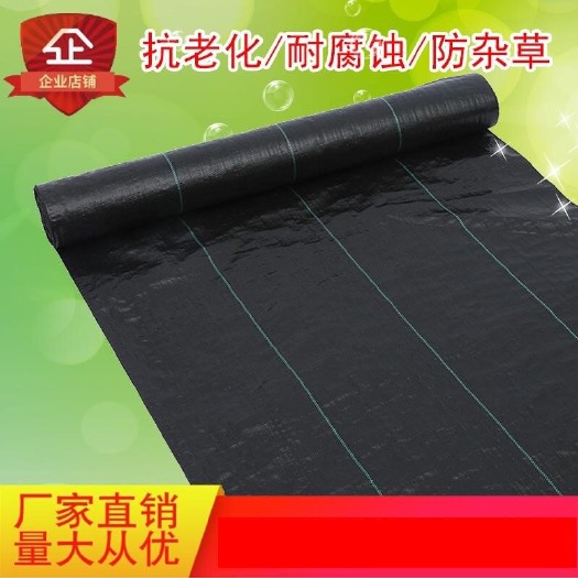 德州防草布  厂家直销农用抗老化园艺地布防草地布除草垫布果园除草