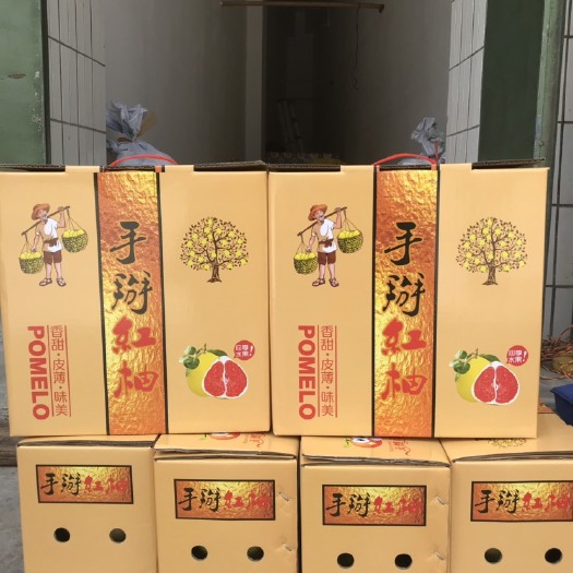 梅州 广东梅州松口红肉蜜柚，白肉蜜柚