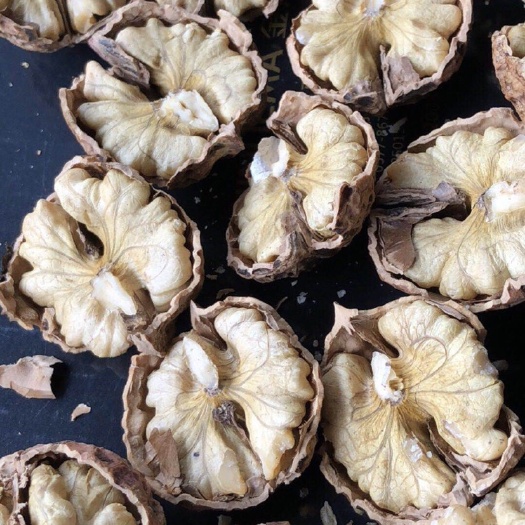 漾濞县 2019年薄壳大核桃干果，又名纸皮核桃