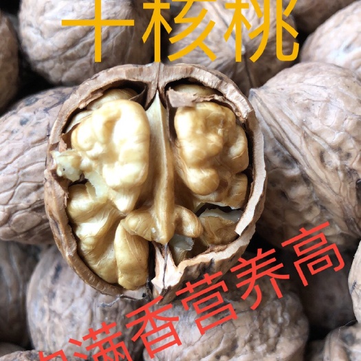 汉源县 干核桃2019.一箱五斤包邮，一件代发四川汉源，饱满，鲜香