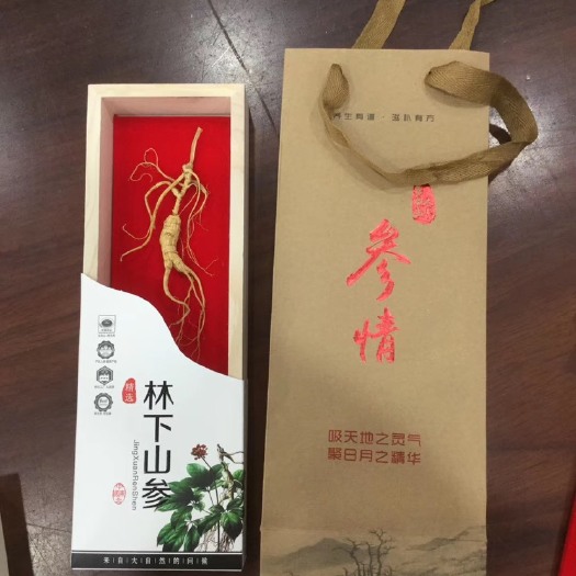 抚松县 林下参山参单只礼盒包邮