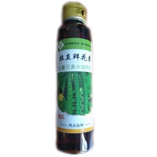 寿光市黄瓜专用叶面肥 黄瓜专用拉直鲜花王 拉长拉直素鲜花王 带花瓜条直 风光农业