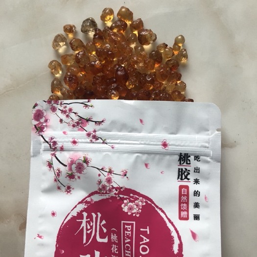 金华 机磨无杂质桃胶