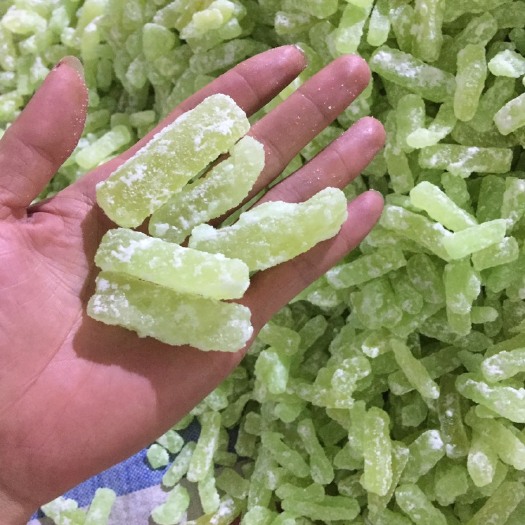 揭西县冬瓜糖冰糖冬瓜条糖冬瓜蜜饯果脯休闲食品散装工厂批发