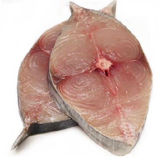 湛江深海马鲛鱼特大号新鲜中段肉片冷冻淡盐袋装鲅鱼片顺丰直达