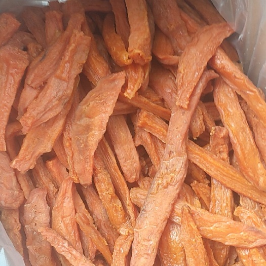唐山倒蒸红薯干 条状 半年 散装