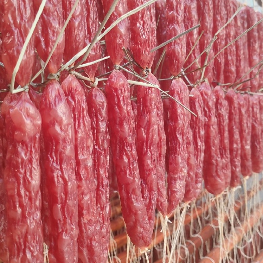 中山市广式香肠 广式腊肠香肠 中山黄圃腊味 生晒风干煲仔饭腊肠腊肉