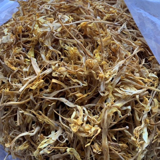 大荔县开花黄花菜，物美价廉