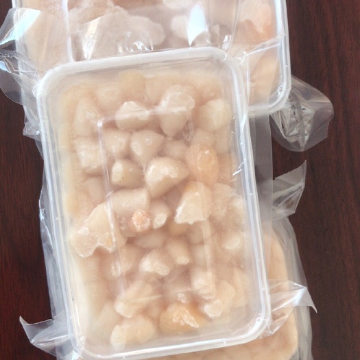 长海县 纯原浆扇贝丁！原浆！100足秤！