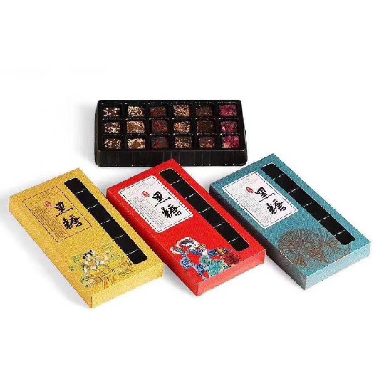 昆明 盒装黑糖 老姜。玫瑰 桂花 大枣 原味