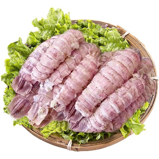 烟台 皮皮虾肉新鲜生冻冷冻海鲜手工去壳琵琶虾肉250g爬虾肉无壳