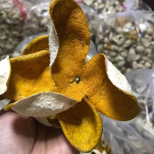 江门 正宗新会陈皮 大红皮 干皮 橘子皮 批发价 二红皮