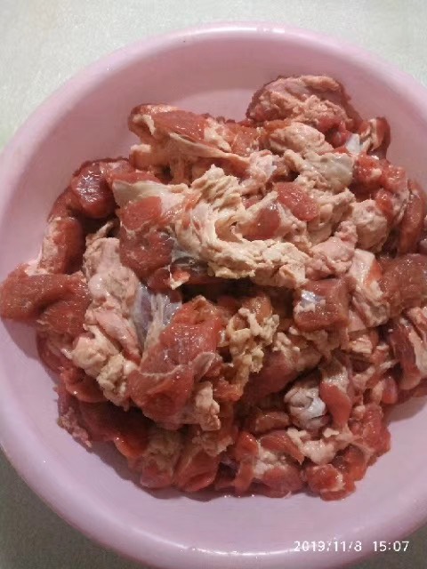 青真国产牛碎肉 牛肉头
