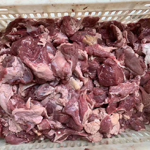 北京青真国产牛碎肉 牛肉头