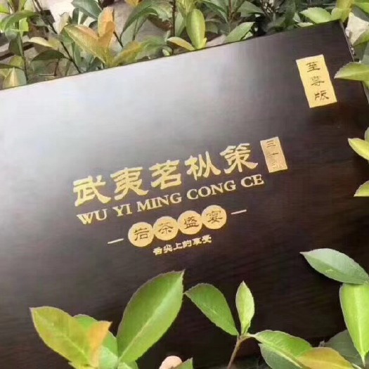 武夷山市武夷岩茶 内有30款高端岩茶，每一罐都用氮气保护，一罐一泡