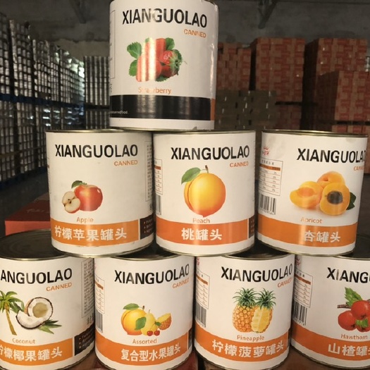 平邑县 3000克铁罐杏罐头