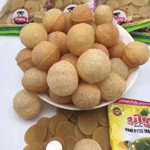 扬州 印度空心土豆球做成意境菜