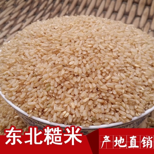 沈阳东北大米 糙米19年新米东北糙米玄米农家发芽米胚芽米粗粮五谷杂粮包