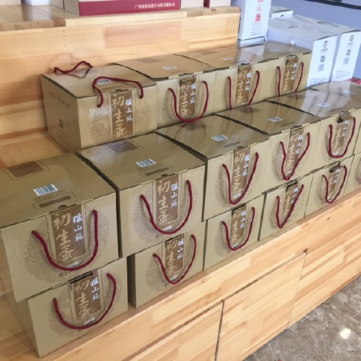 贵港 黑瑶土鸡初生蛋珍珠棉礼盒48枚包装，送礼好选择