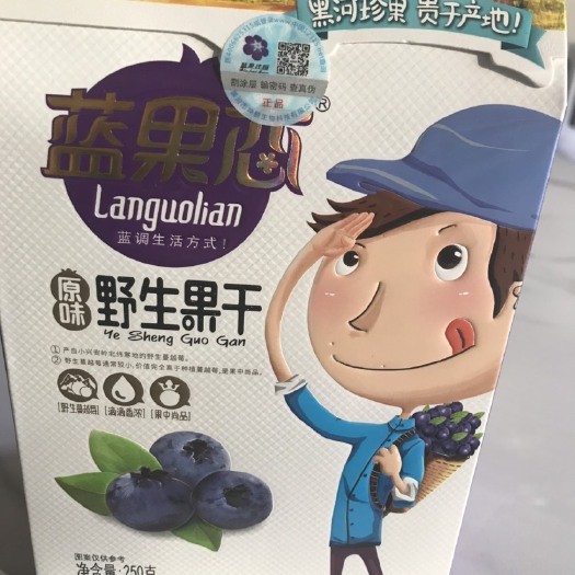 黑河野生蓝莓果干 蓝莓果干