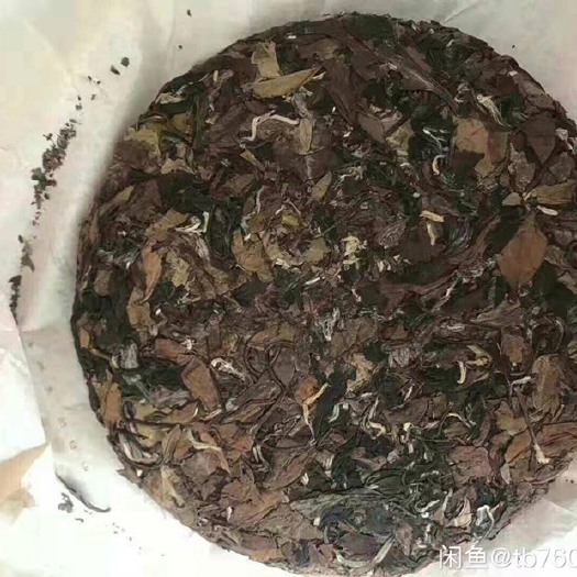 福安市 福鼎白茶陈年高山老白茶捡漏2012年老寿眉老贡眉茶饼