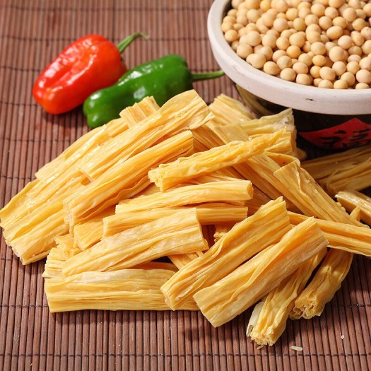 许昌头层腐竹2斤起腐竹干货批发火锅凉拌菜皮豆筋包邮