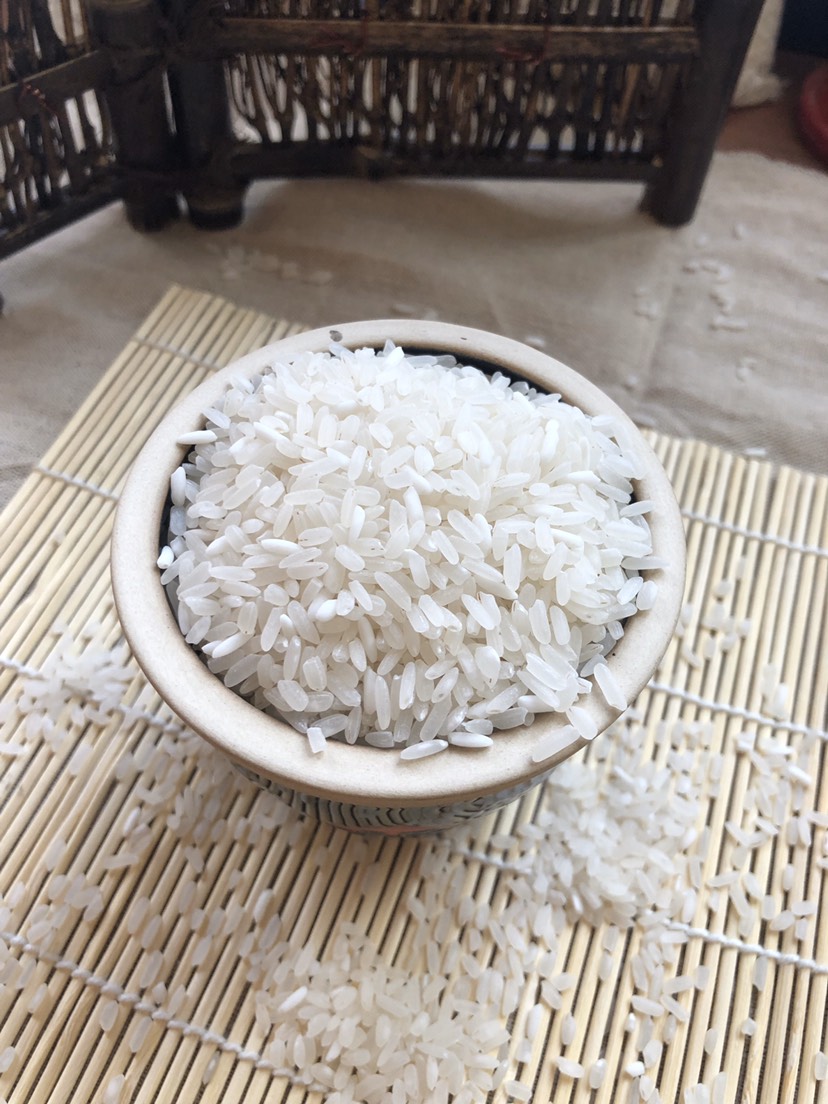 长粒香  厂家直销长粒圆粒混合大米青米25kg安徽迪沟大米煮饭熬粥