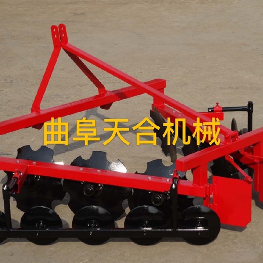曲阜市筑埂机 6片式起垄 扶背 打梗机，可加压轮