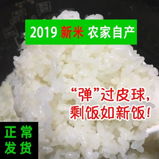 丽水 新米正宗农家大米非五常大米不抛光优质自产Q弹香米粳米10斤装