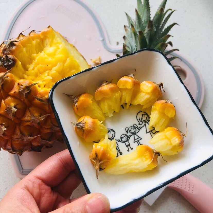 牛奶凤梨 海南手撕凤梨非金钻凤梨牛奶手撕批发代发