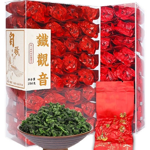 安溪县 安溪铁观音新秋茶 特级浓香型铁观音茶叶正品盒装 500包邮