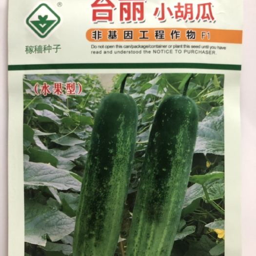 水果黄瓜种子   胡瓜 台丽小胡瓜 水果型黄瓜种子较早熟