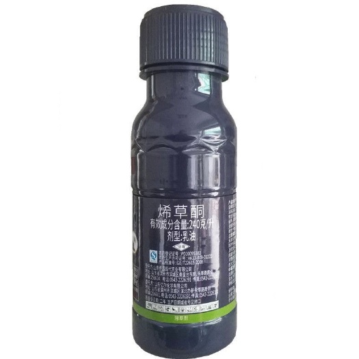 普宁市侨昌24%烯草酮希草铜烯草烔油菜大豆苗后除草剂
