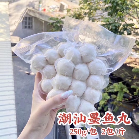汕头 潮汕墨鱼丸