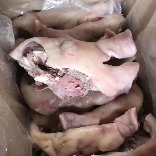 泰兴市猪肉类  半成品猪头肉（八成熟），无毛，无异味